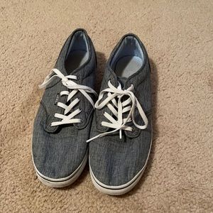 Vans grey size 11 women sneakers
